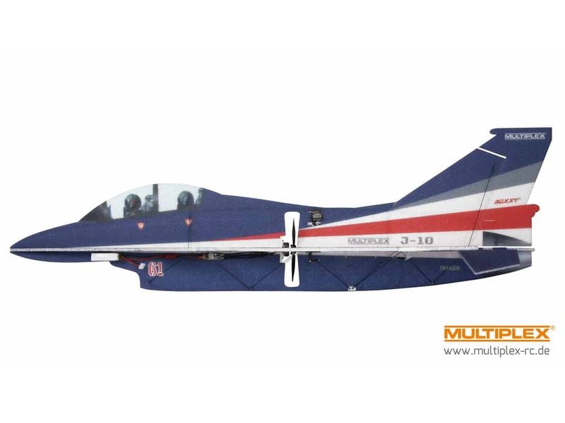 Multiplex Flugzeug J-10 Indoor Edition Bausatz Indoor Shockflyer Jet Baukasten