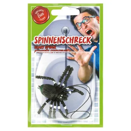 Erfurth Scherzartikel Spinne mit Saugnapf