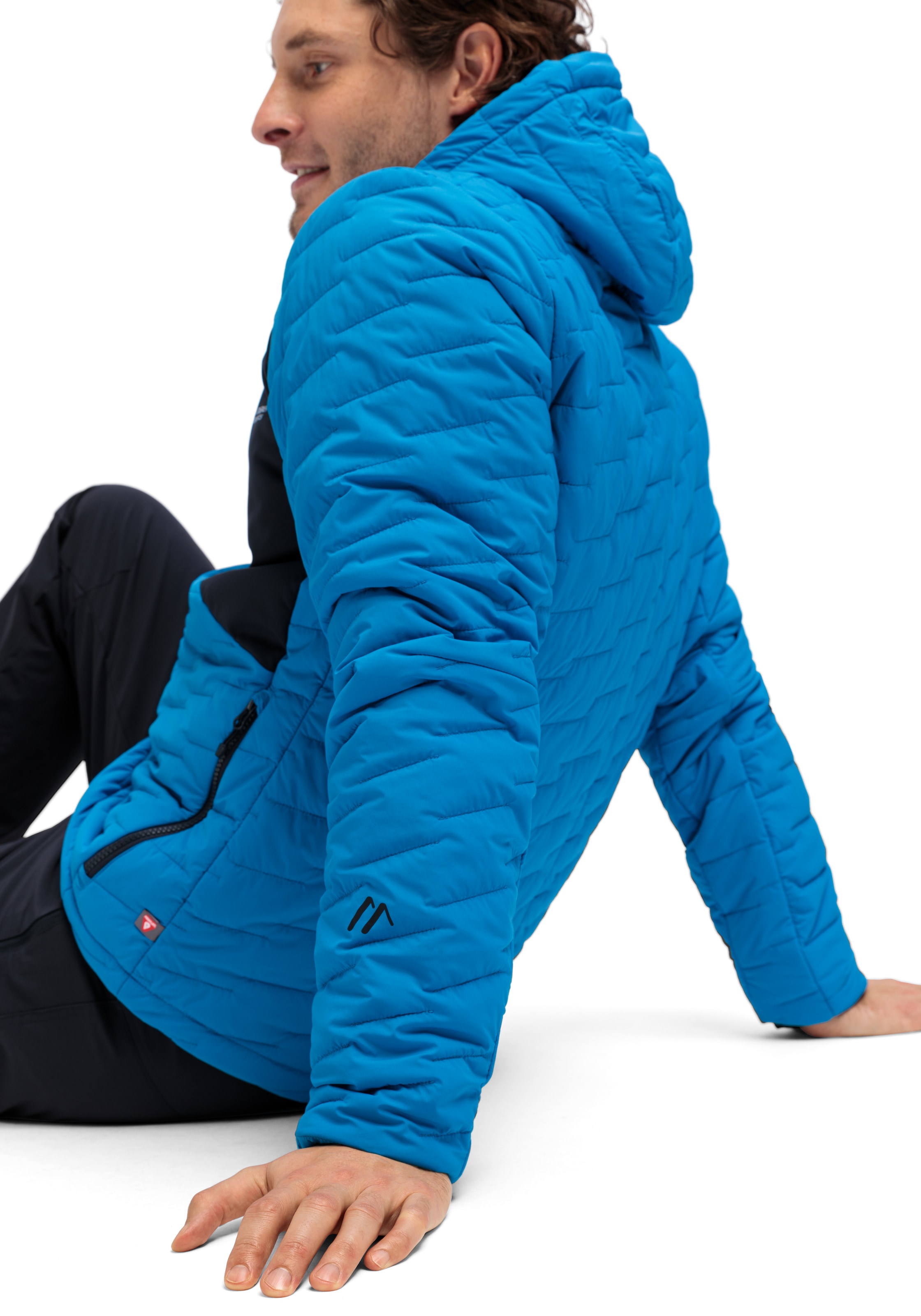 Maier Sports Funktionsjacke »Donovaly M« Herren Outdoorjacke, Primaloft Jacke mit 3 RV-Taschen und Kapuze