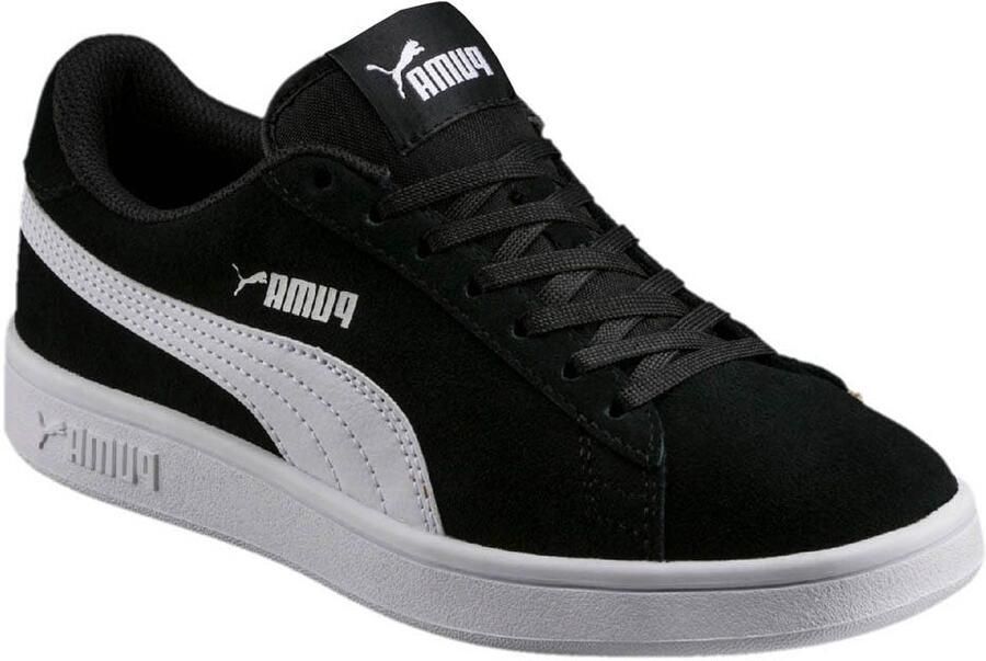 PUMA Smash v2 SD Jr Kinderen Sneakers Black- White