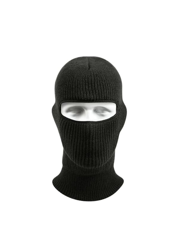 Balaclava lue - Skimaske svart