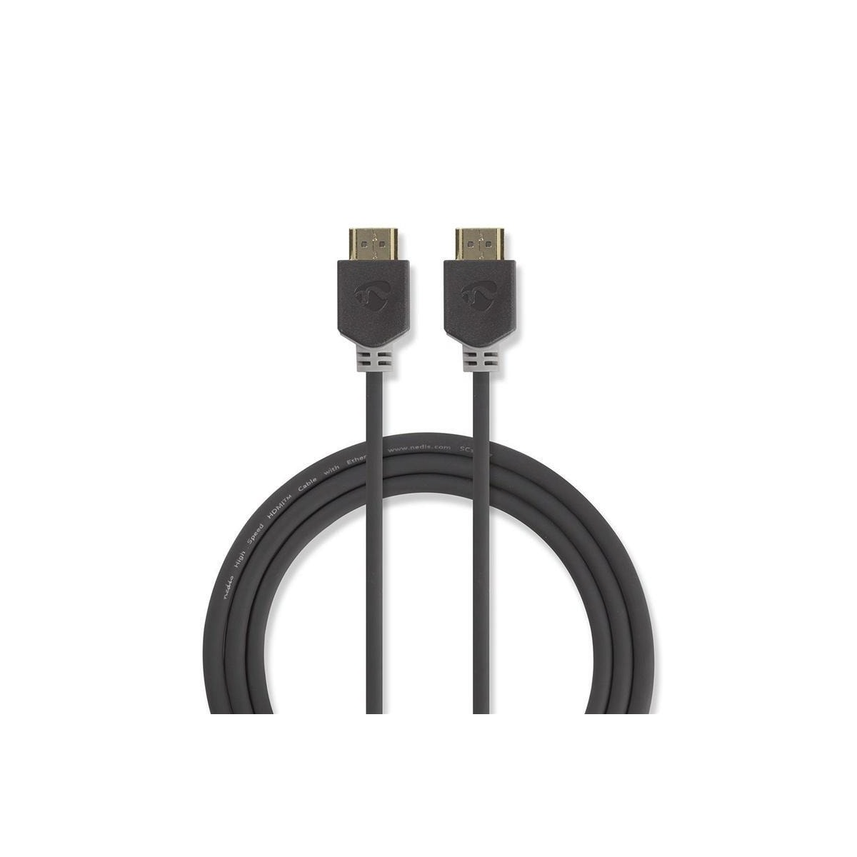 Høyhastighets HDMIâ„¢-kabel med Ethernet | HDMIâ„¢-kontakt - HDMIâ„¢-kontakt | 0,5 m |