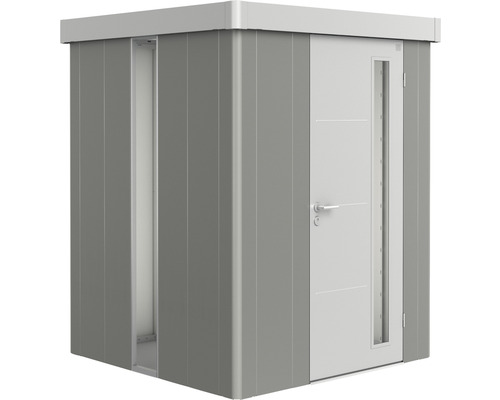 Getint lichtpaneel biohort voor tuinhuis Neo 28 x 207 cm kwartsgrijs metallic