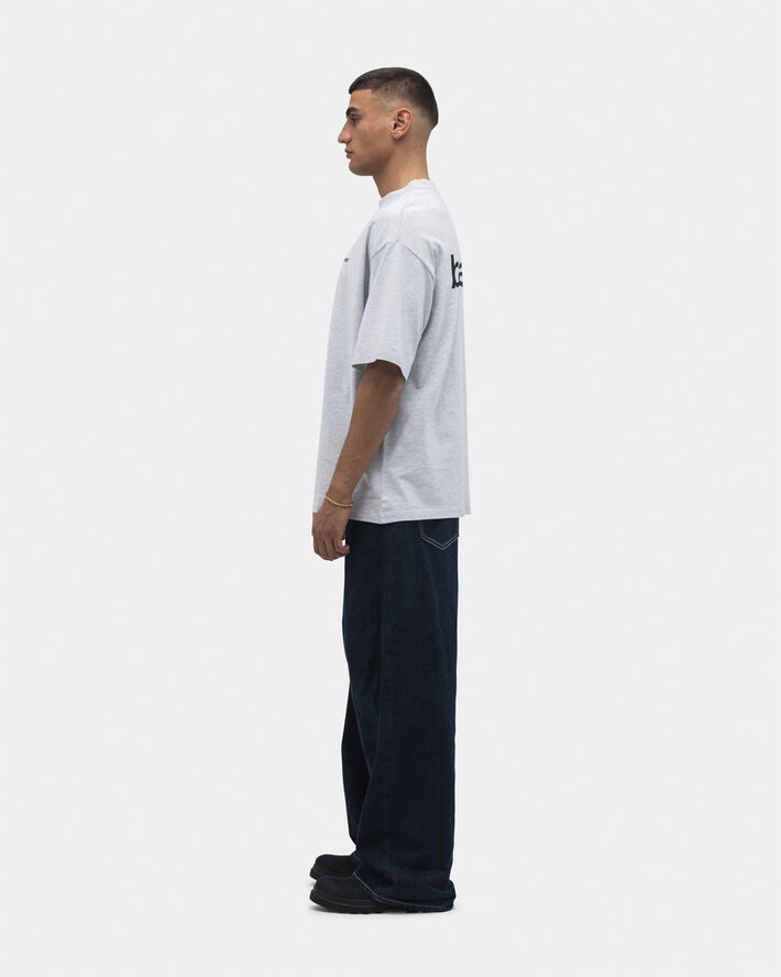 Bareen Box Fit Heavy - Logo Cloudy Grey Cloudy grey