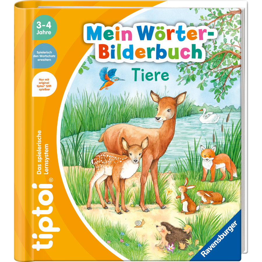 Ravensburger tiptoi® Mein Wörter-Bilderbuch Tiere