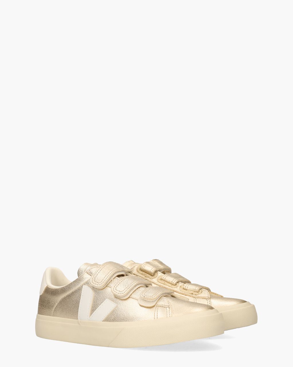 Veja Recife Chromefree Leather Goud Damessneakers