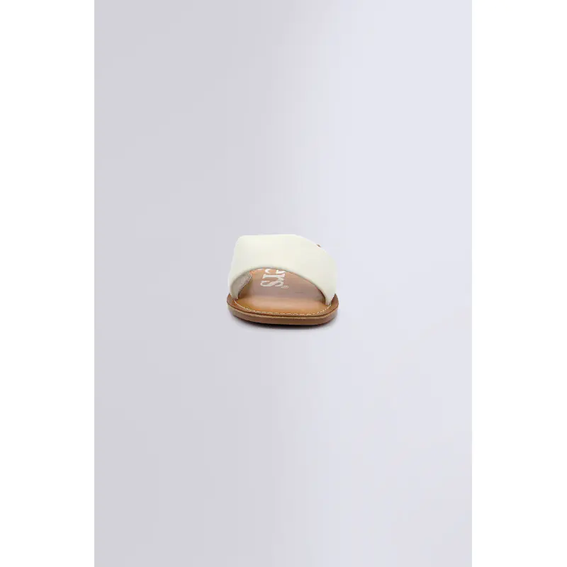 KICK GIPSI BLANC MULES Cuir Femme