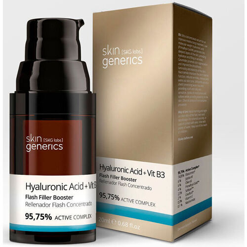 Skin Generics - Ácido Hialurónico + Vit B3 Rellenador Flash Concentrado 95,75%