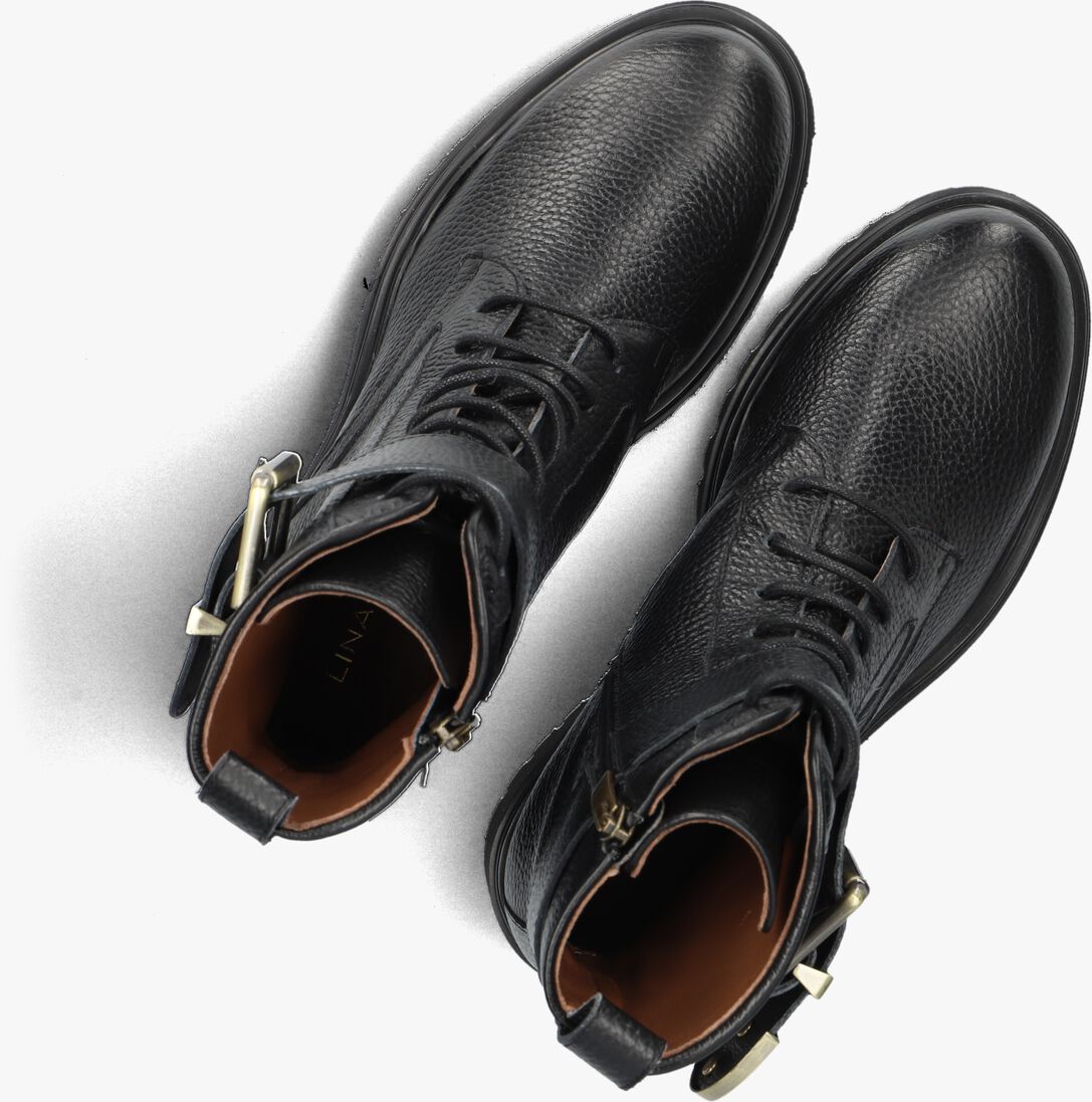 zwarte lina locchi enkelboots v67