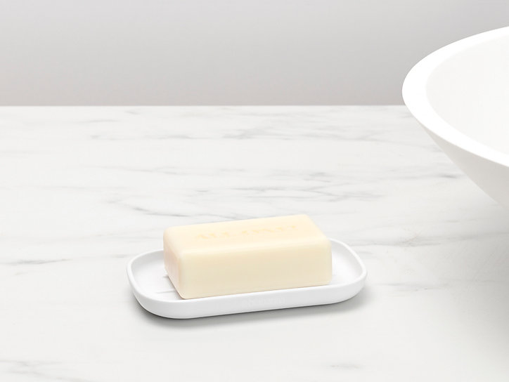 Porte savon blanc 12x13,5 cm Renew Brabantia