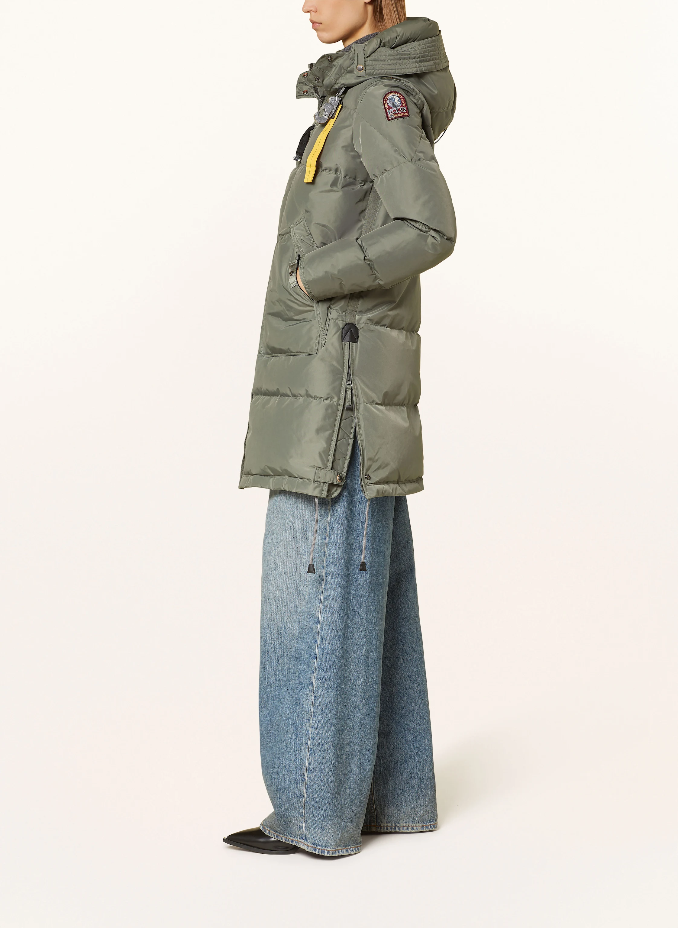 PARAJUMPERS Daunenmantel LONG BEAR mit abnehmbarer Kapuze