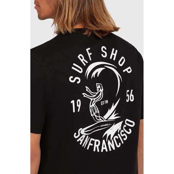 O'Neill O'Riginals Surf Shop T-Shirt Black Out Herren SU25