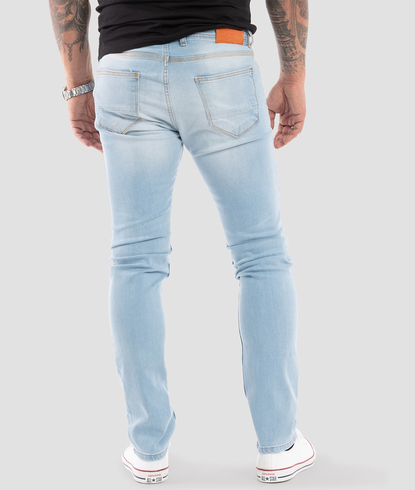 Rock Creek Jeans Slim Fit Hellblau
