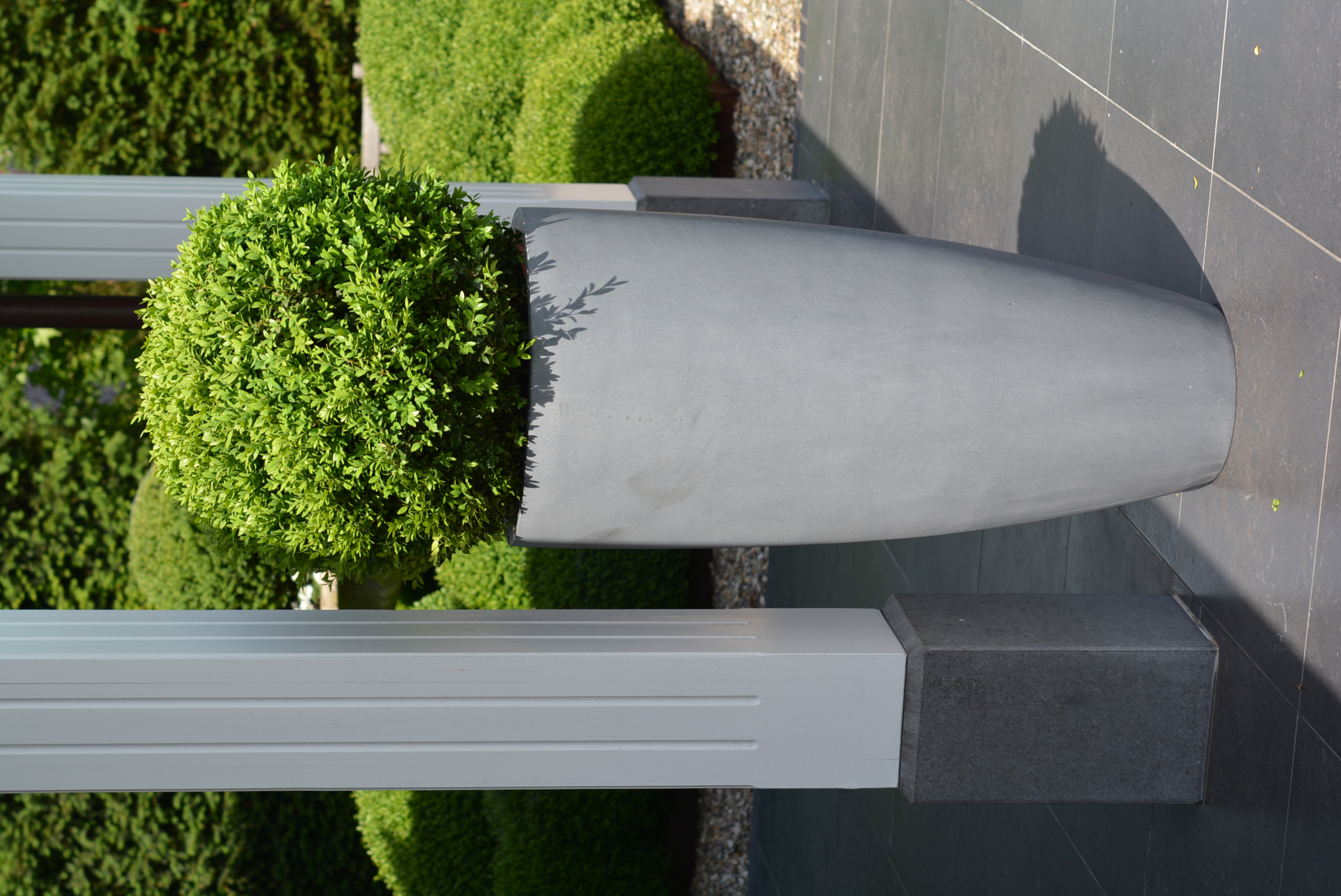 Plantenpot Kentucky Grey Ø47 x H100 cm