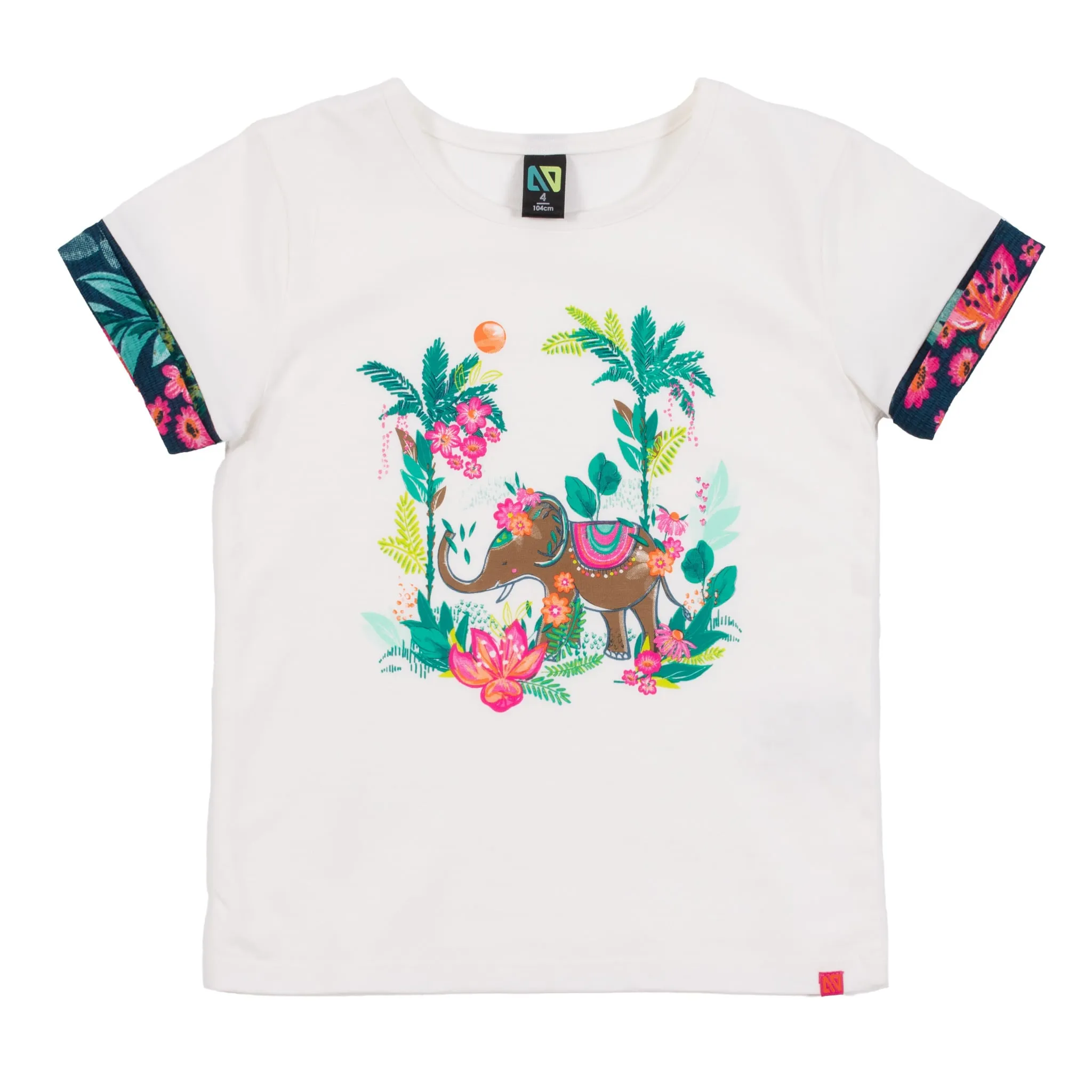 Nanö T-Shirt Éléphant Jungle 7-12ans