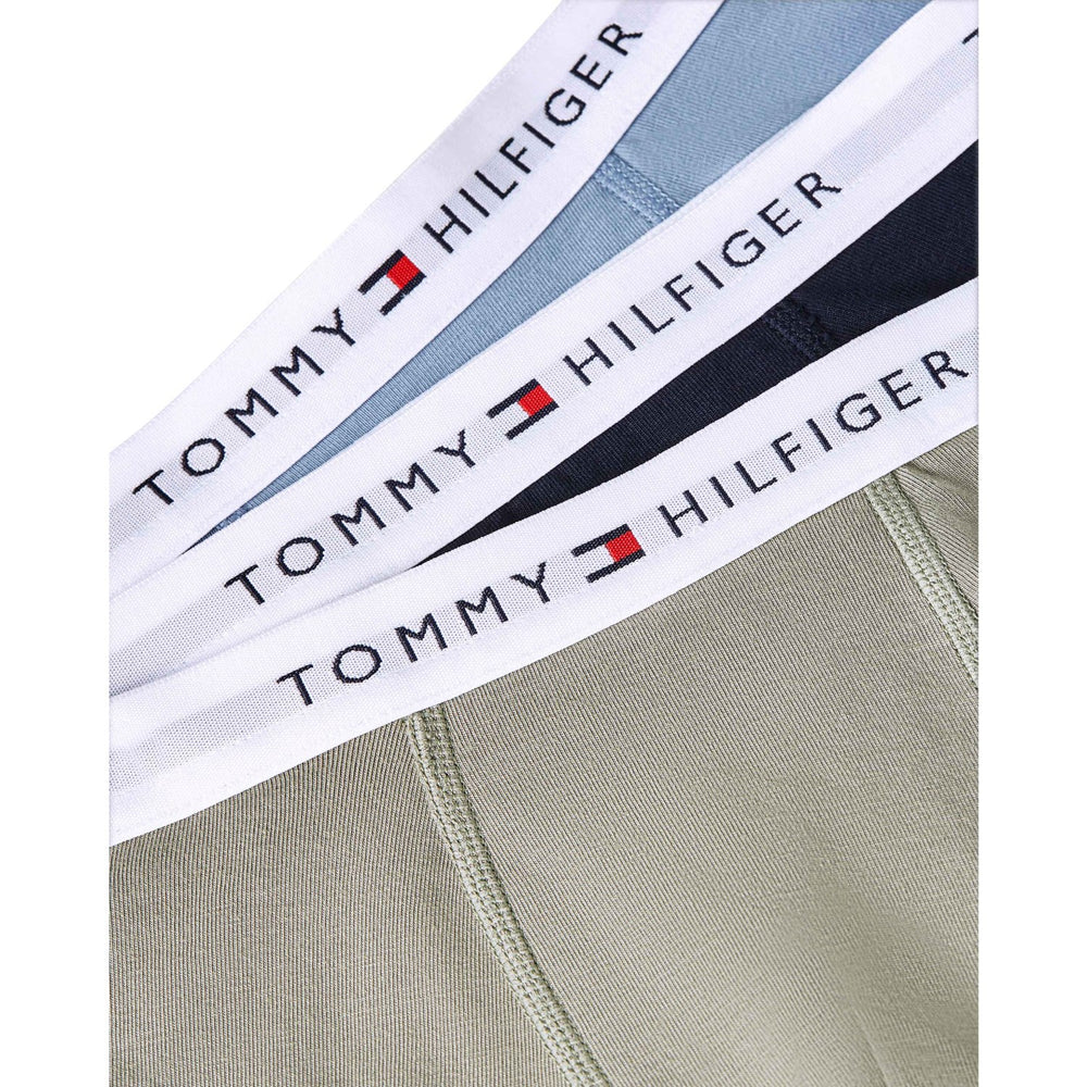 Køb Tommy Hilfiger Brisk Blue / Utility Sage / Des Sky 3P Trunk