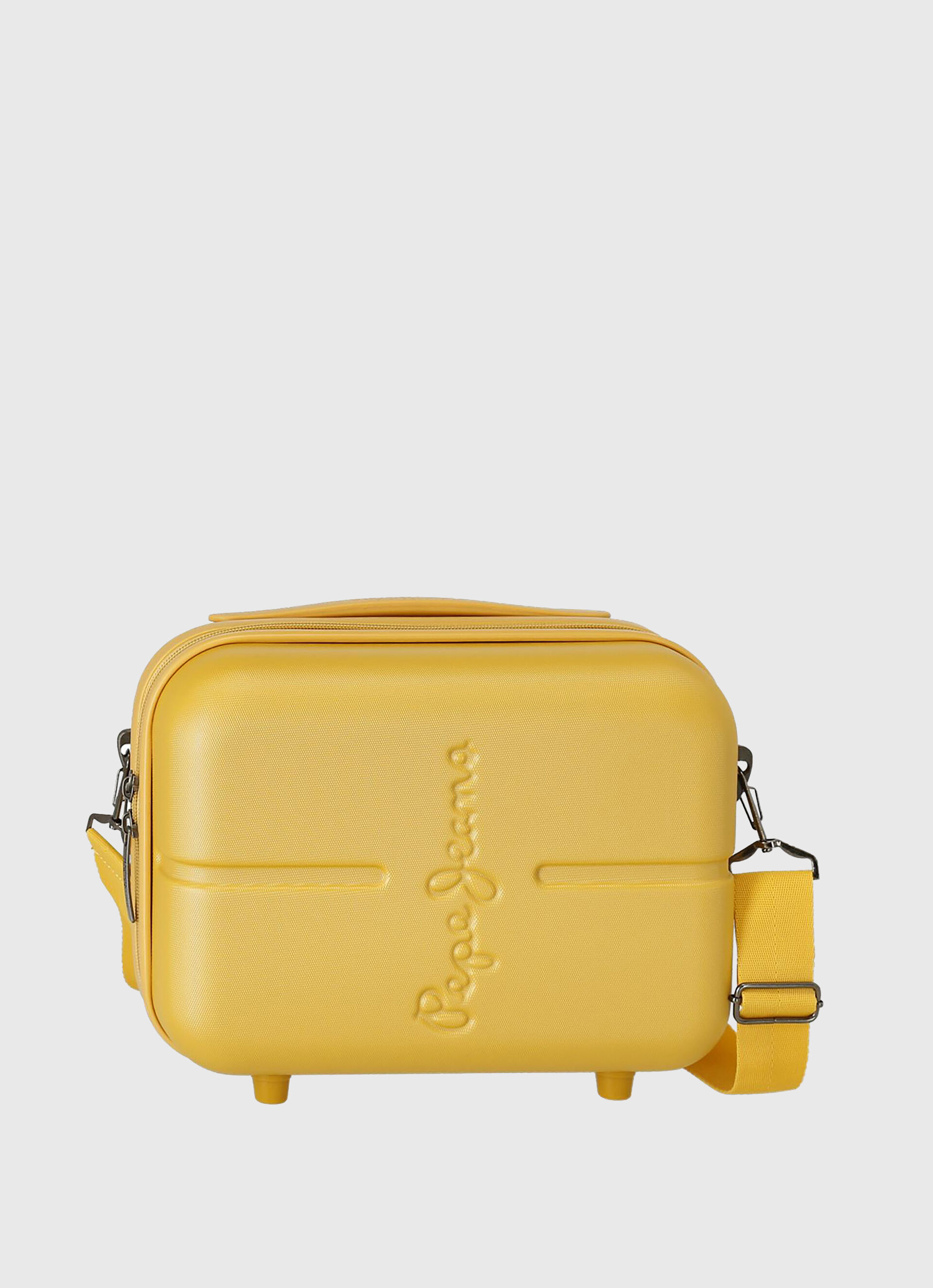 Nécessaire rígida em ABS - amarelo ocre, tamanho único