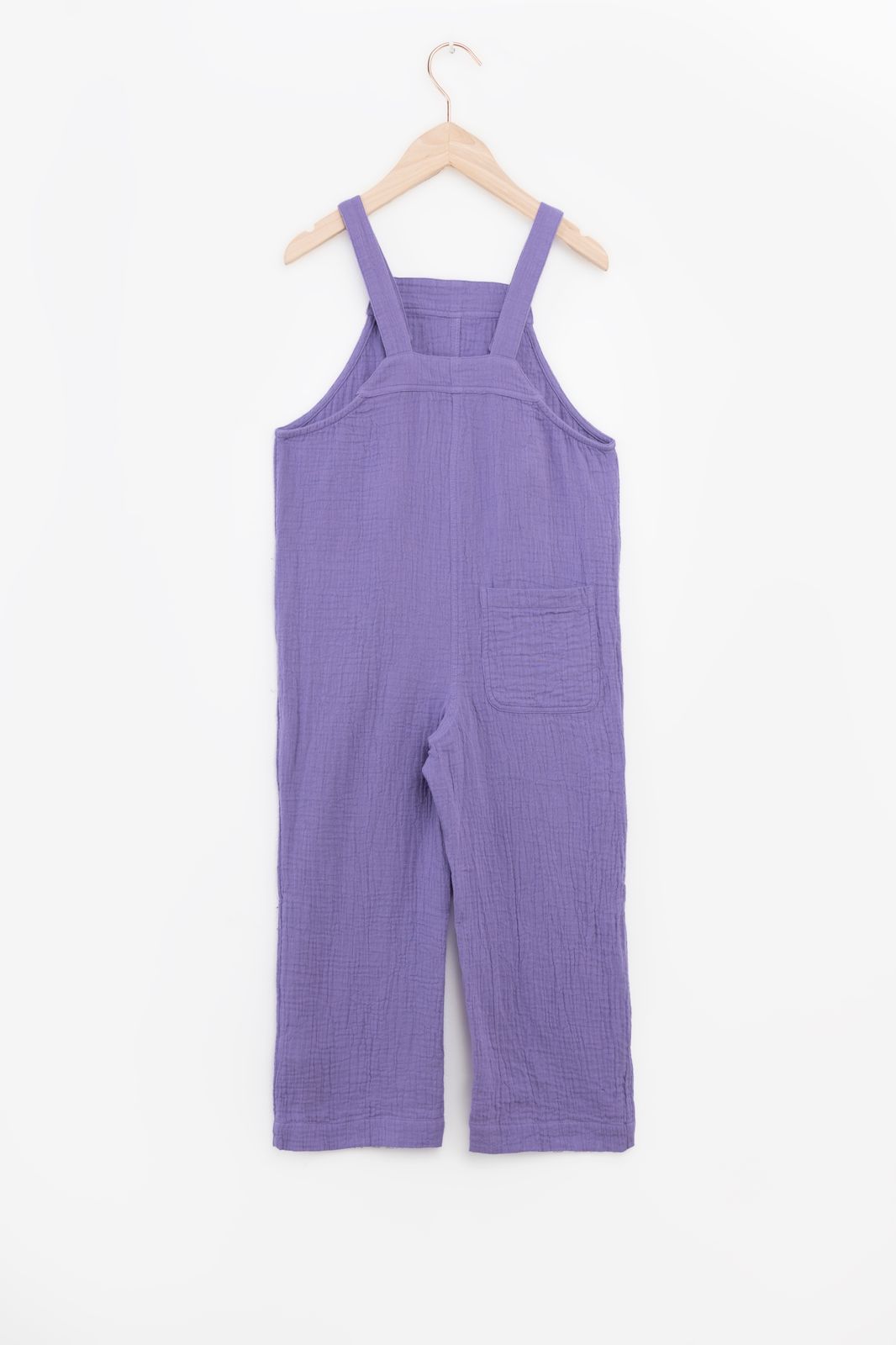 Paars mousseline jumpsuit