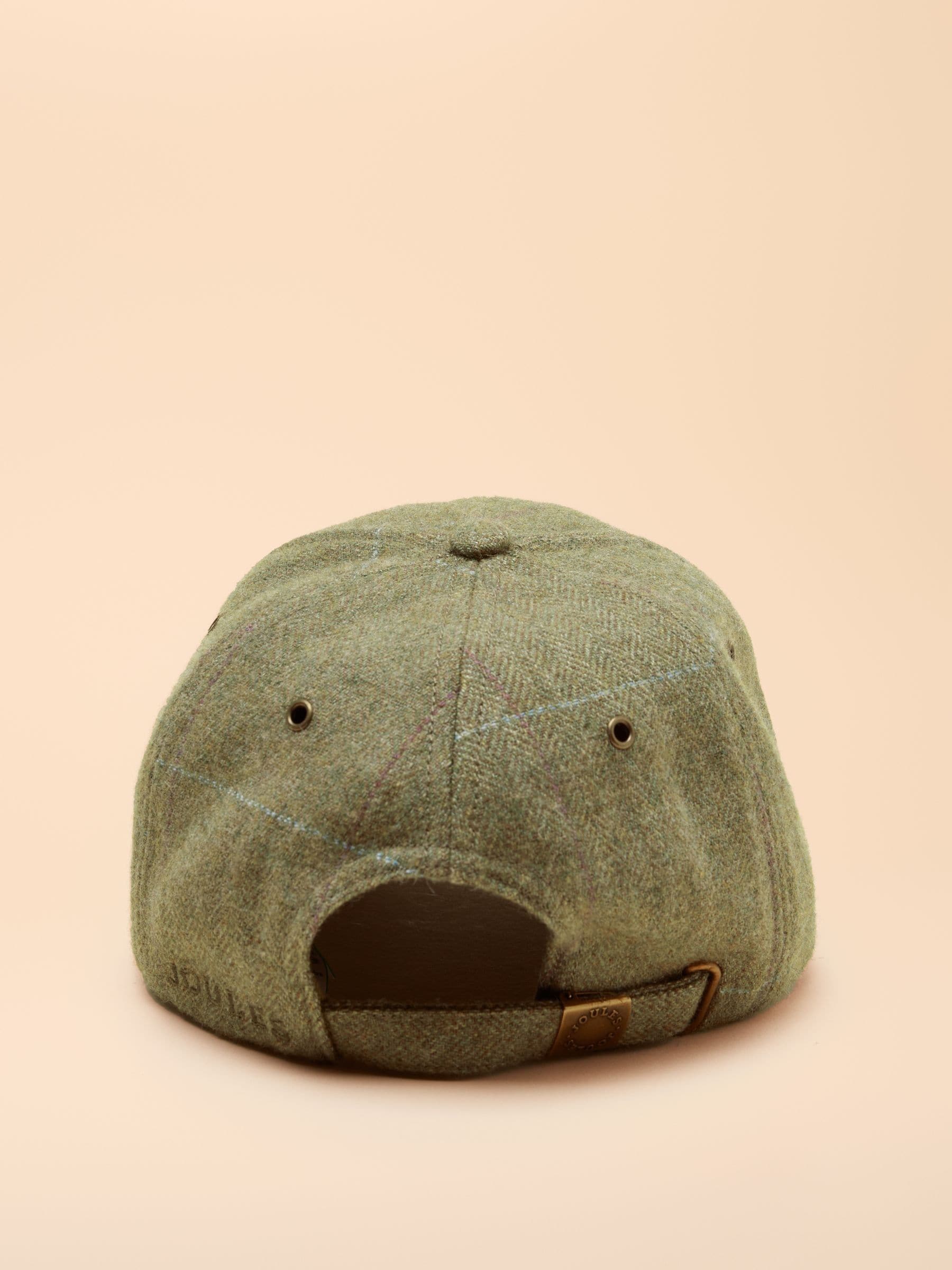 Groen - Joules Uniseks Perry Tweed Baseball Pet