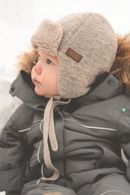 Lindberg Lappland Lue Ullmiks, Beige
