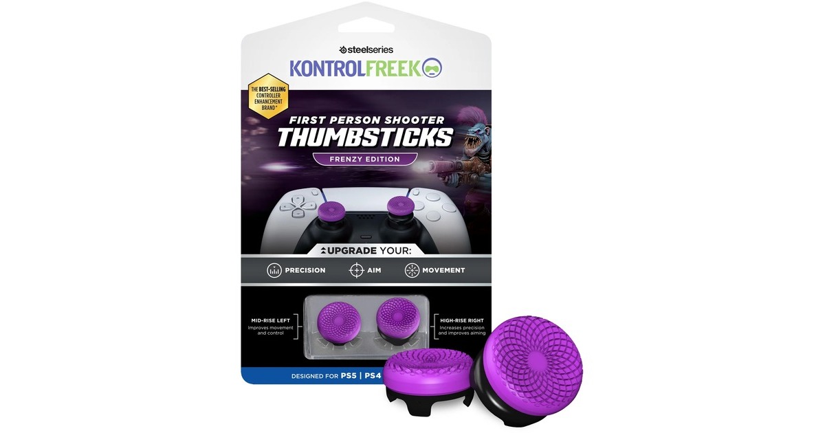 KontrolFreekFrenzy besturingsmodule  (Paars, Playstation 5, Playstation 4)