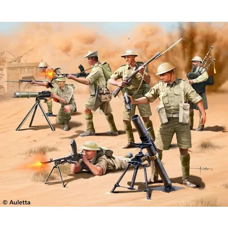 Revell British 8th Army WWII, 1:76