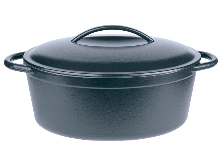 Gietijzeren kookpan, 33 x 25 cm