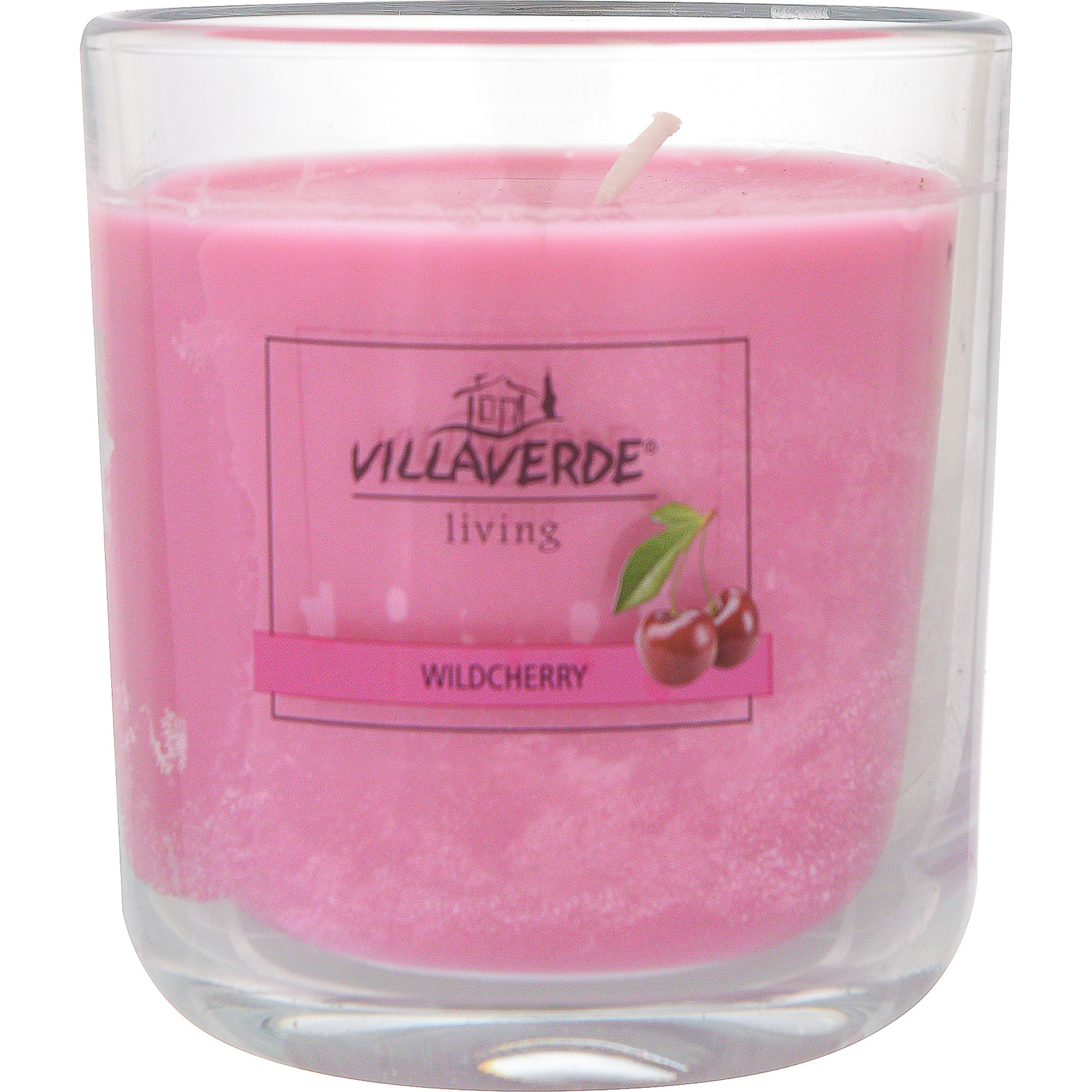 Villa Verde Duftkerze im Glas, Wildcherry