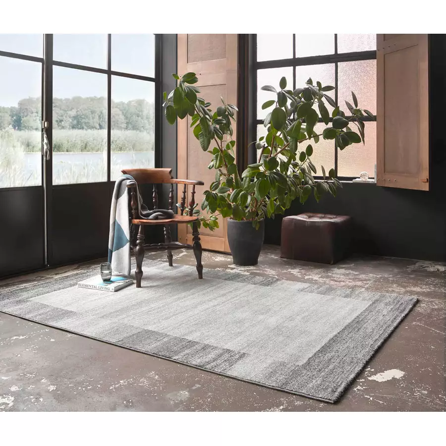 Wecon home Kurzflorteppich Déjà-vu grau