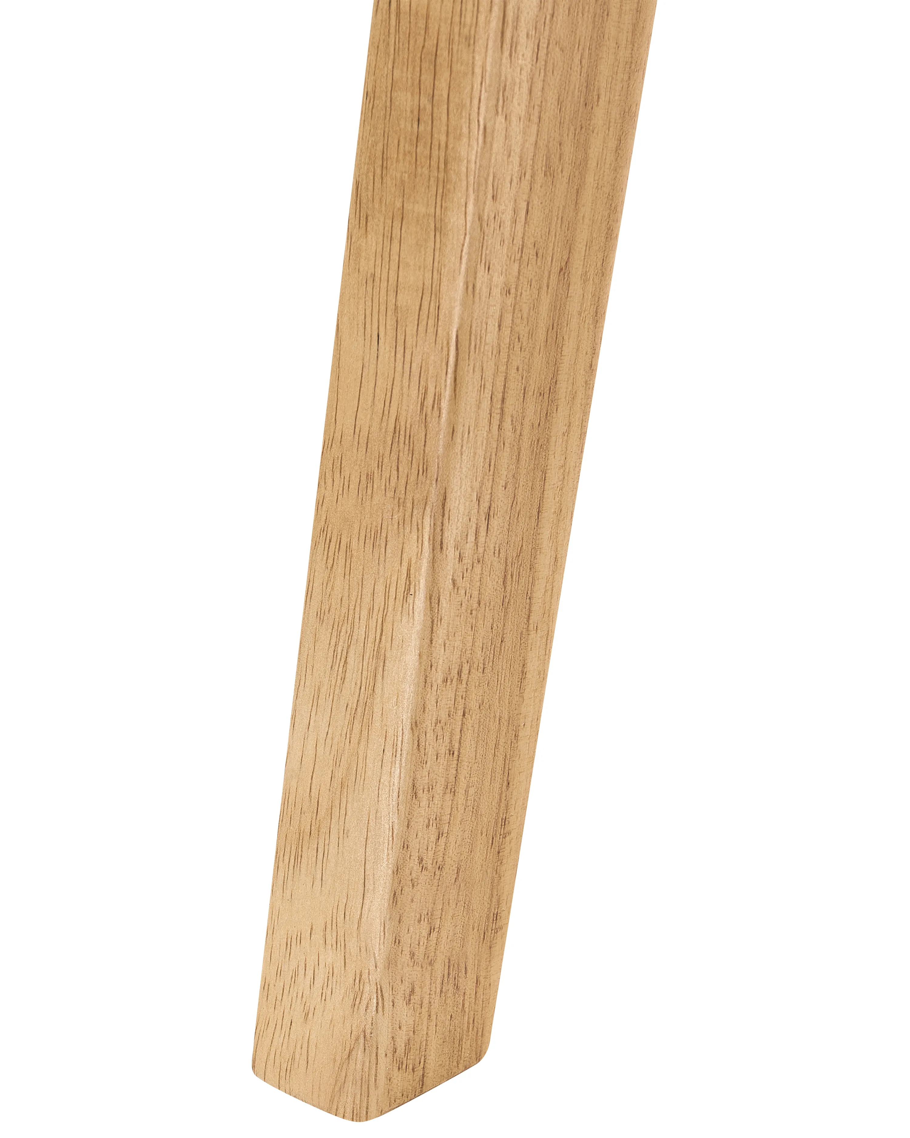 Set van 2 eetkamerstoelen OZELLA Hout Bruin/beige