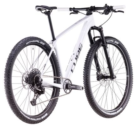 VTT Semi-Rigide Cube Reaction C:62 One Sram NX/SX Eagle 12V 29'' Blanc Cotton Gris 2025