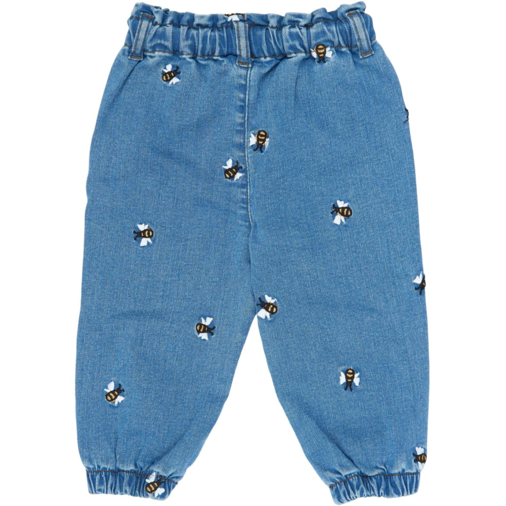 Køb Petit Piao Light Blue Denim Emb Ppjubii Denim Bukser