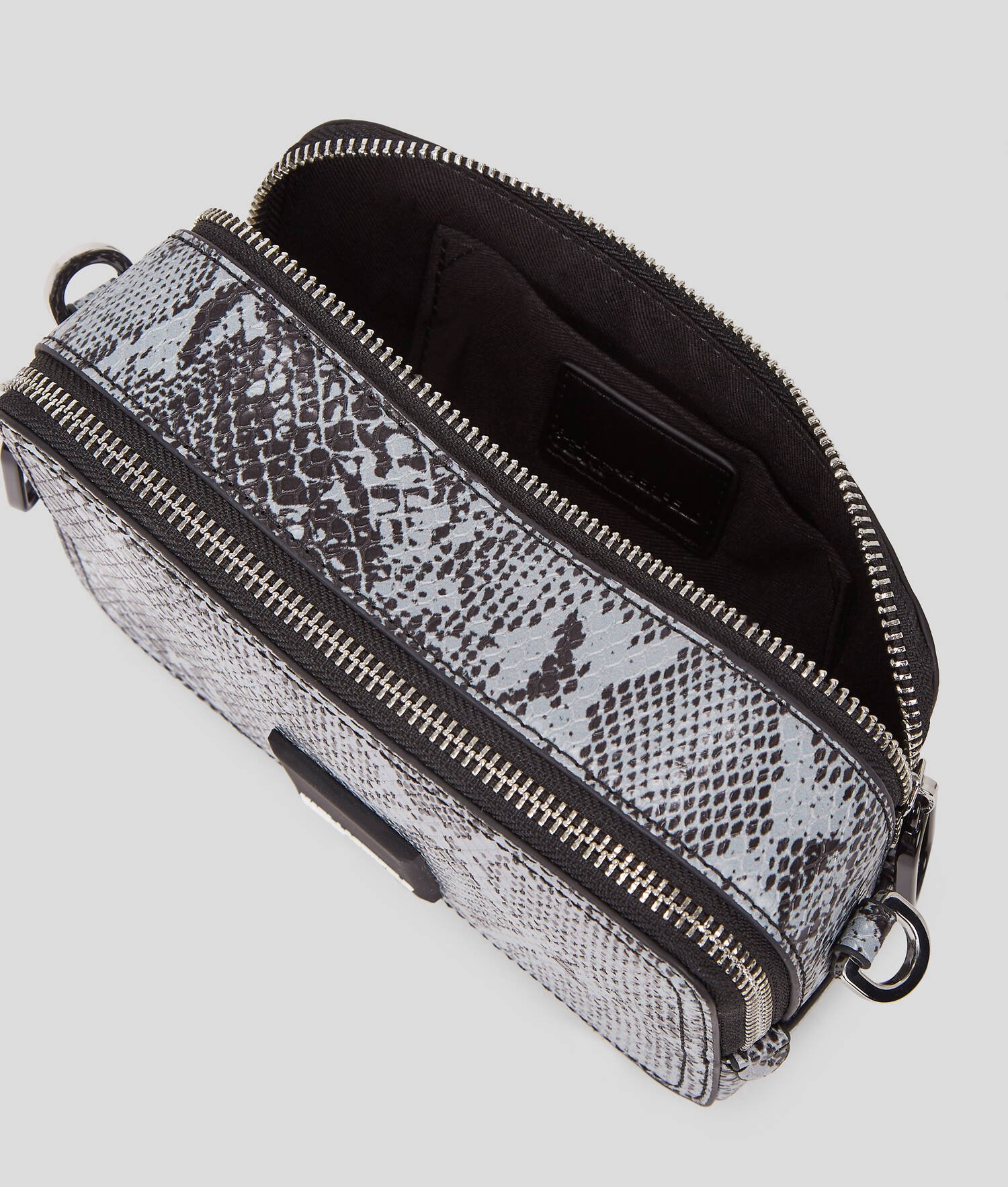 SAC CAMÉRA EFFET PEAU DE SERPENT KLJ