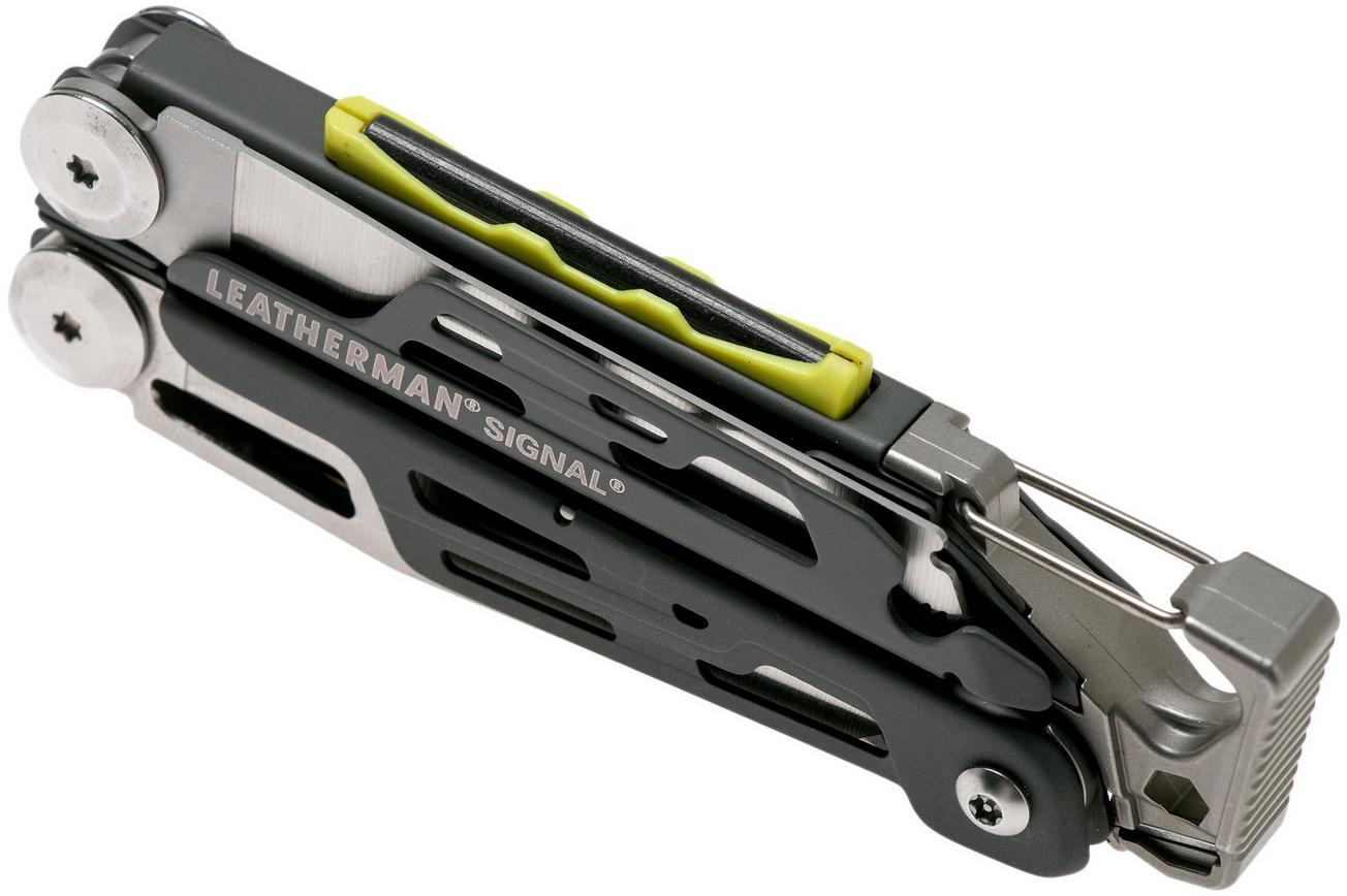 Leatherman Signal Granite Grey survival multitool 832737, nylon foedraal