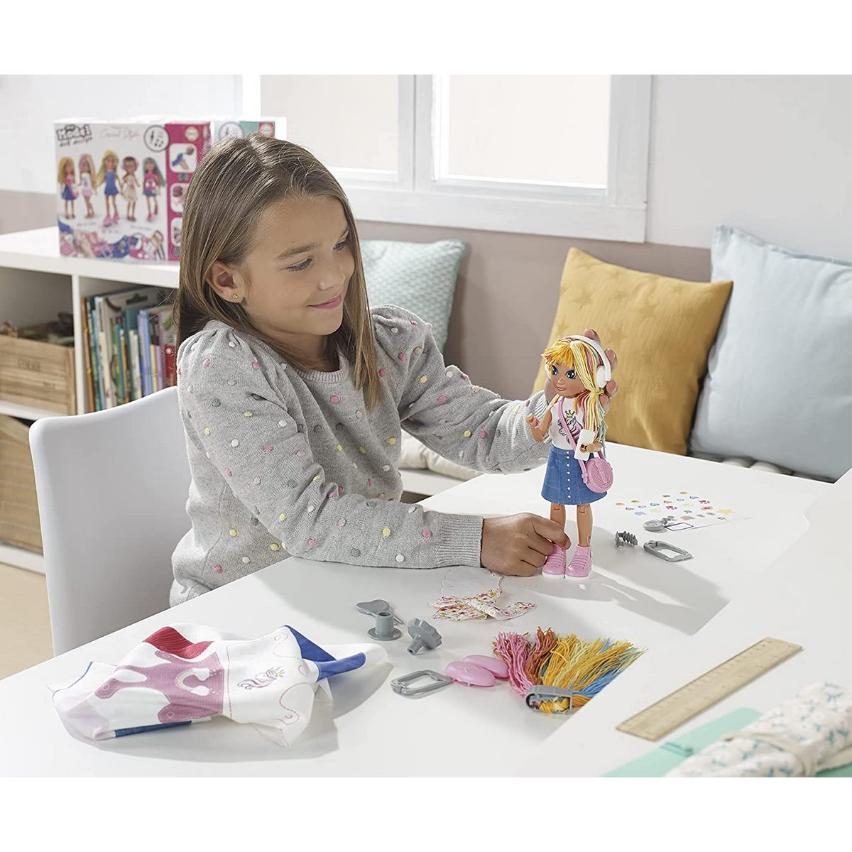 Coffret My Model doll design : casual style