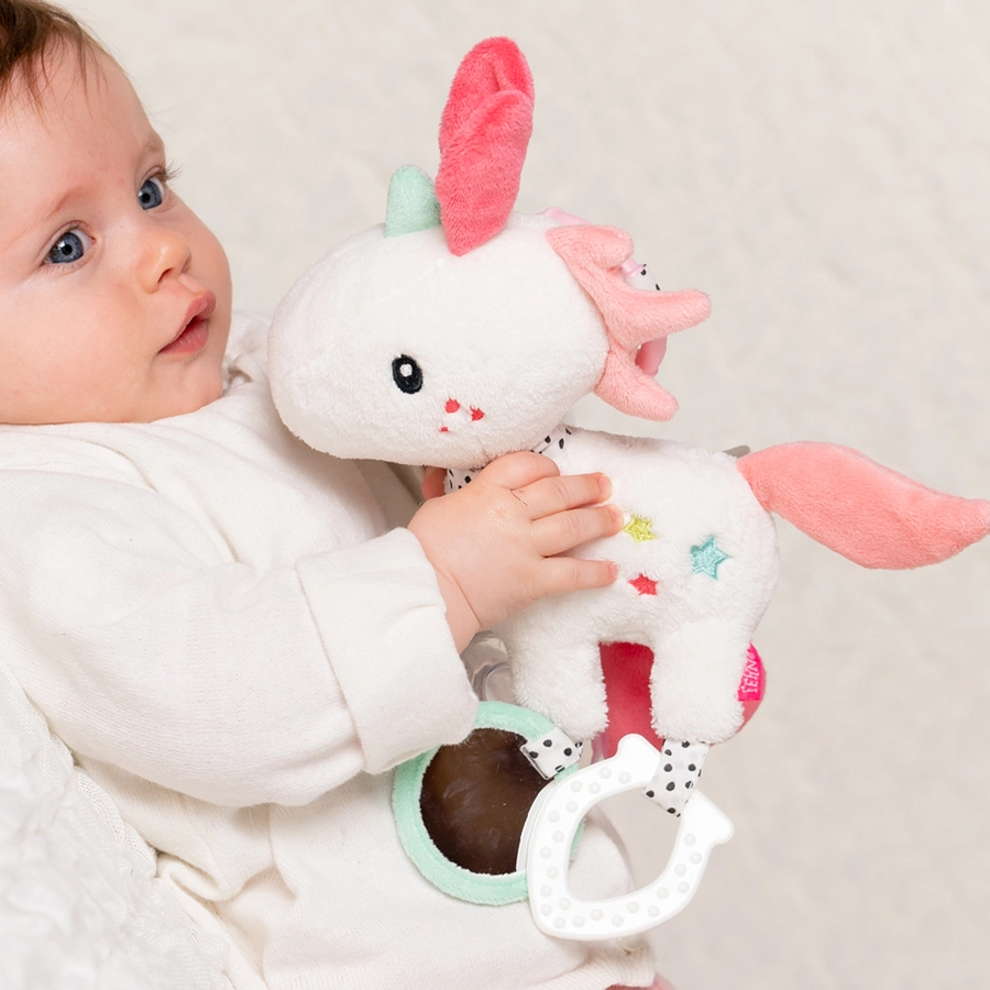 fehn® Aiko & Yuki Activity-Einhorn mit Ring