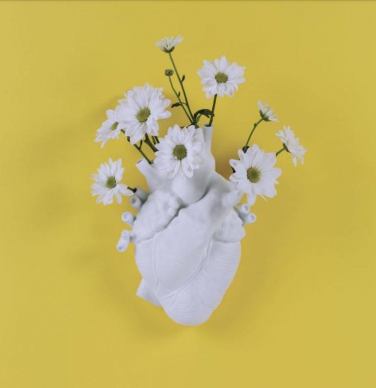 Seletti Love in Bloom hart vaas Kintsugi