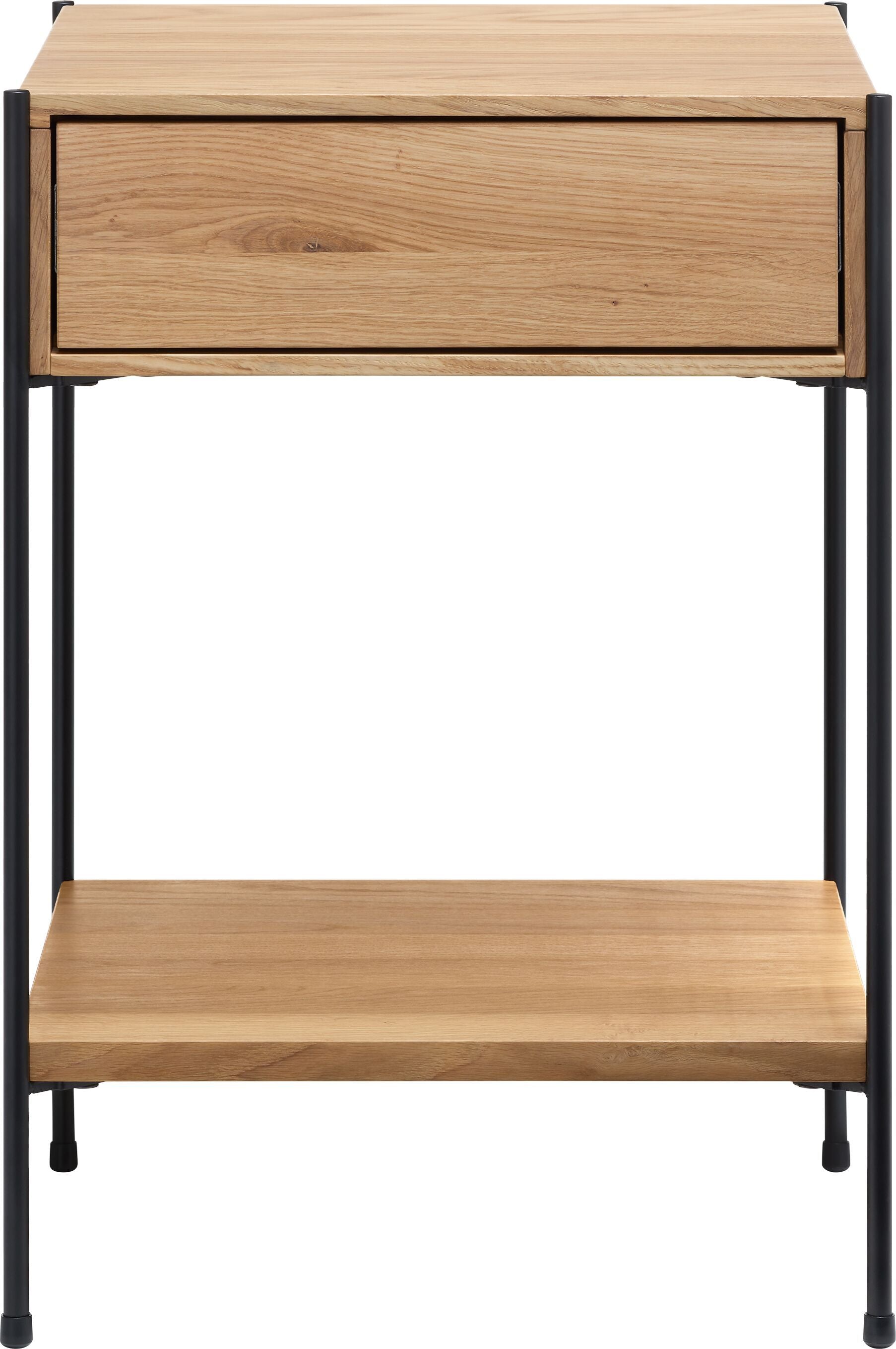 MALA Nachttisch - Eiche / B: 40.0 cm x T: 40.0 cm x H: 59.0 cm