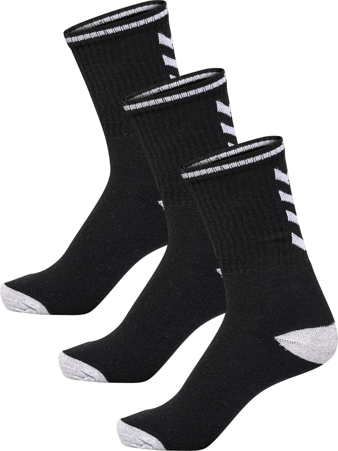 hml3-PACK SINGLE STRIPE CREW SOCK