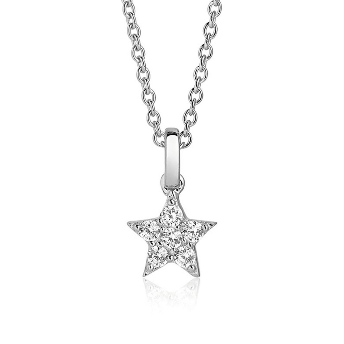 Collier Sif Jakobs MIRA argent /oxydes de zirconium