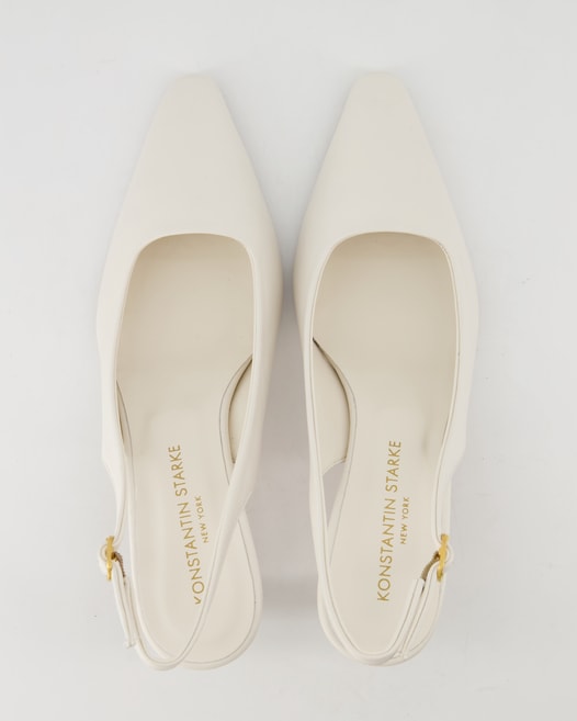 Konstantin Starke 7023-200 Slingpumps in Weiß