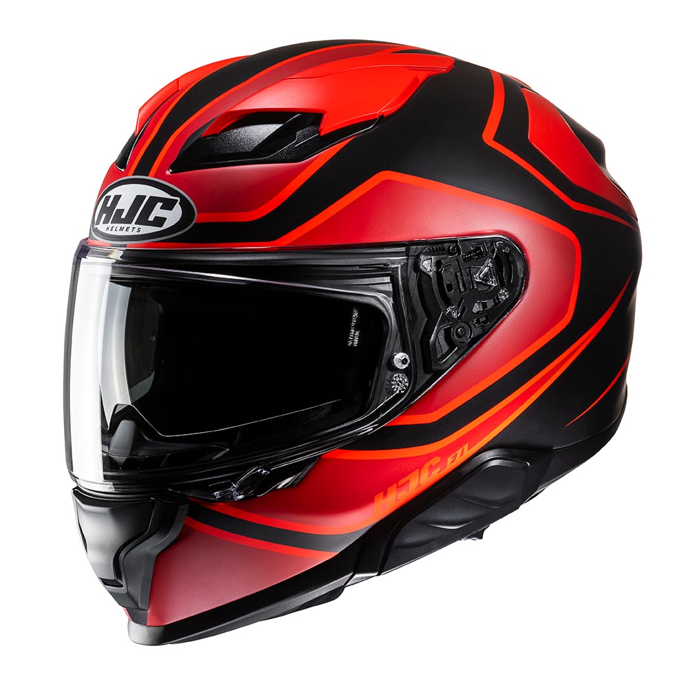 HJC - Casque F71 Idle MC21SF / Rouge / Orange / Noir / Mat