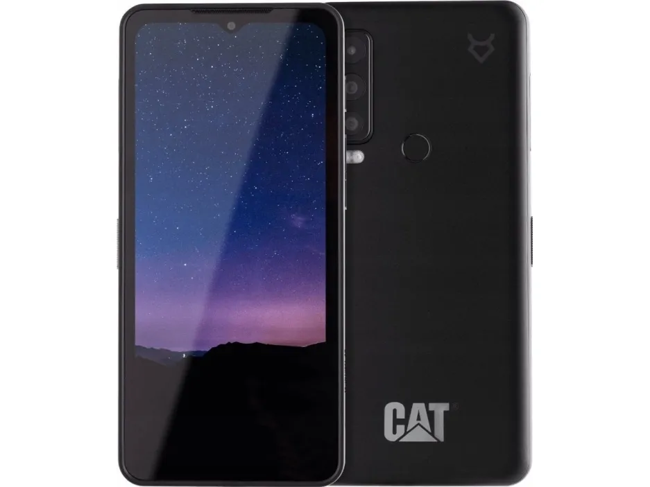 CAT S75 - 5G smartphone - dual-SIM - RAM 6 GB / Intern hukommelse 128 GB - microSD slot (120 Hz) - 3x bagkamera 50 MP, 8 MP, 2 MP - front camera 8 MP