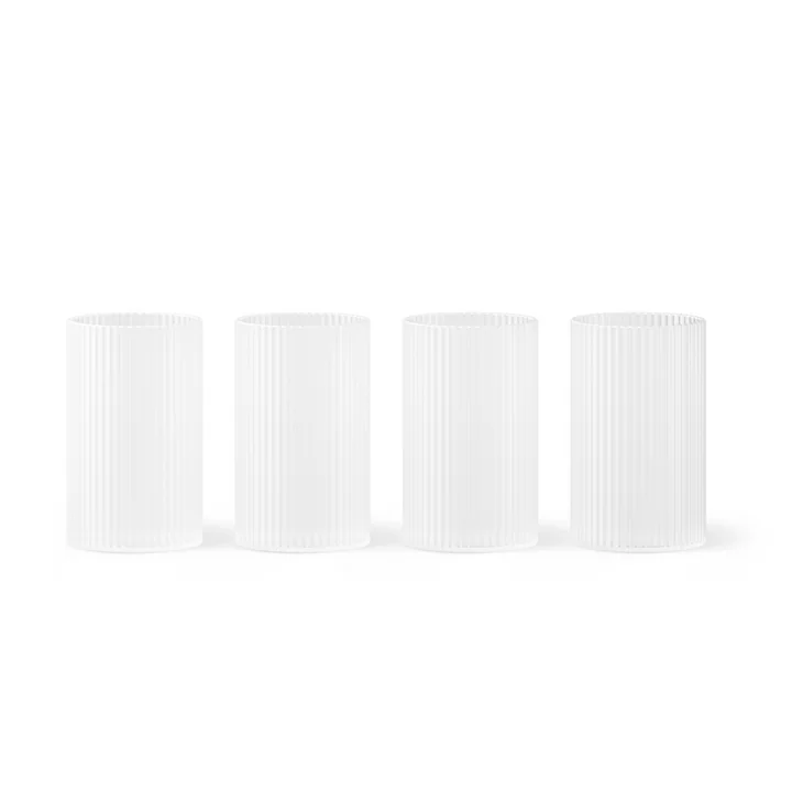 Ferm Living - Ripple Verrines, frosted (4er-Set)
