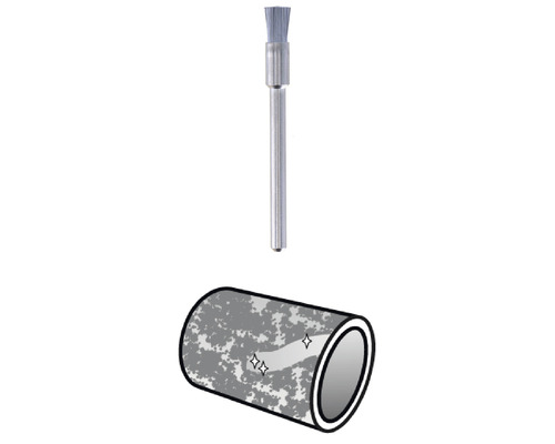 Dremel staaldraadborstel Ø 3,2 mm (443) verpakking van 3