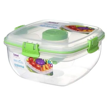 Sistema Salatbox To Go 1,1l, 1 Stück, 4-fach sortiert