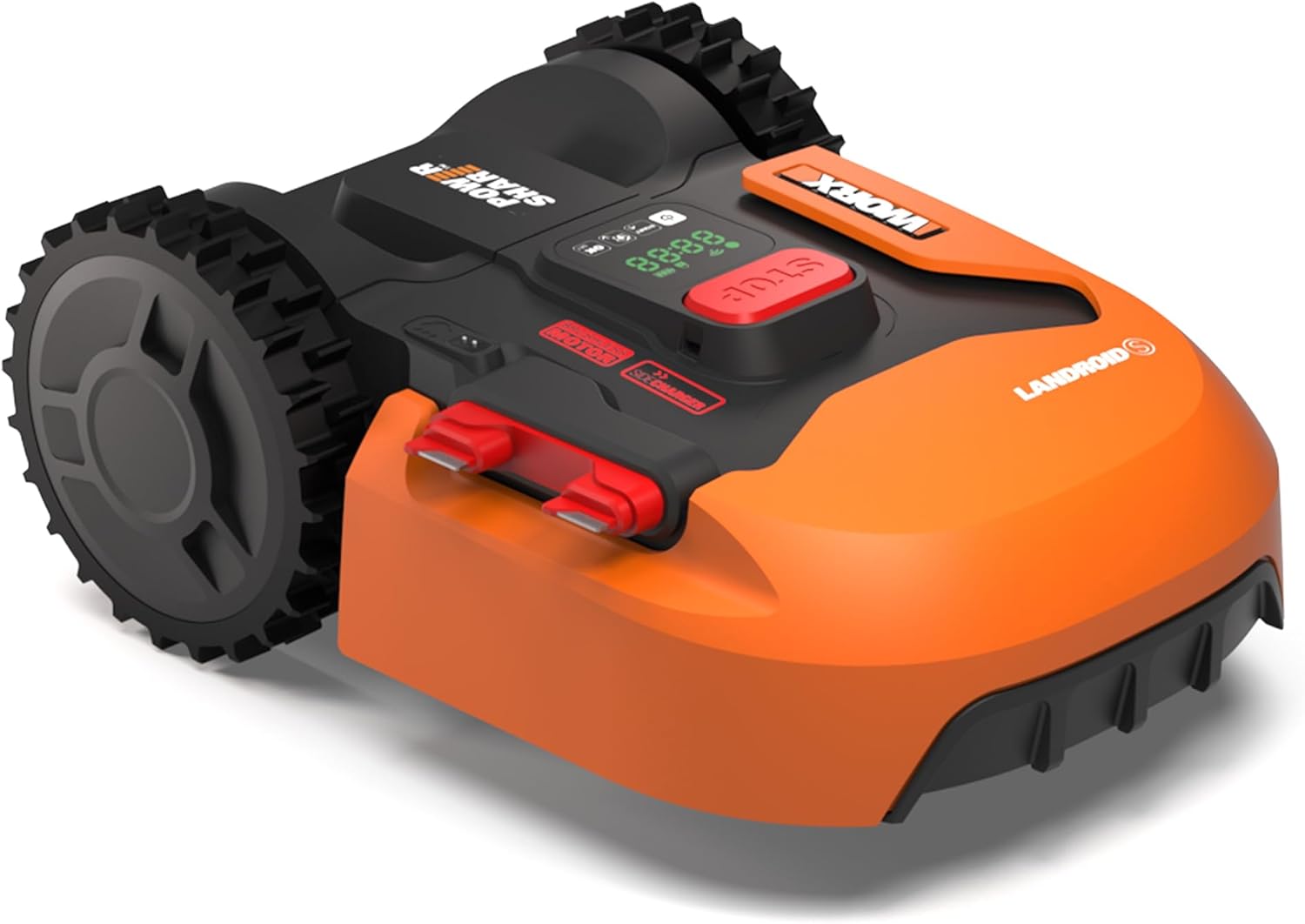 WORX Landroid S WR184E Mähroboter für Gärten bis 400 m2-35% Steigung - mit WLAN Verbindung & schwimmendem Mähdeck - APP Steuerung - Multi-Zonen-Programmierung - AIA intelligente Navigation
