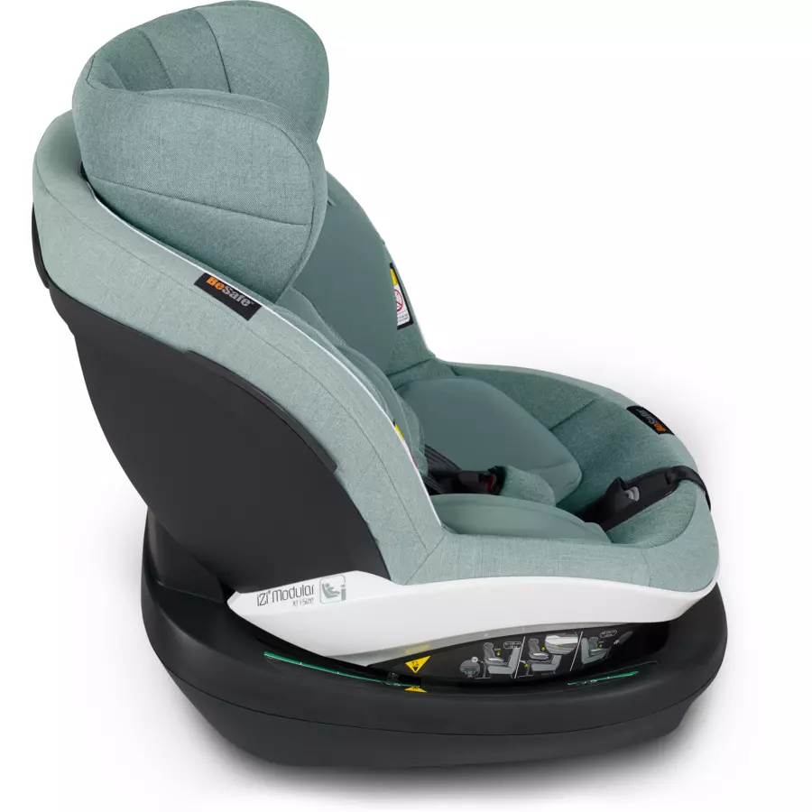 BeSafe Reboarder iZi Modular i-Size RF X1 Sea Green Mélange