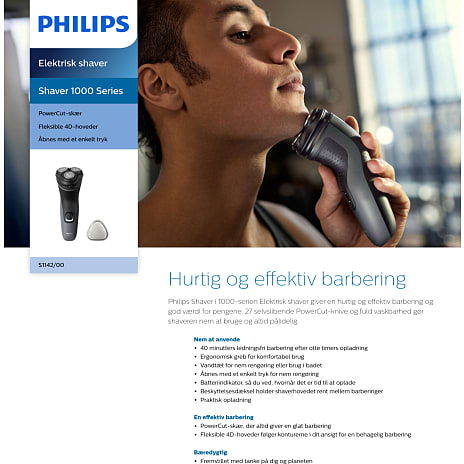 Philips barbermaskine S1142/00