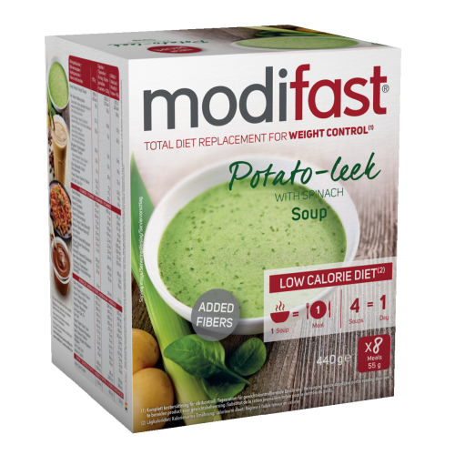 MODIFAST Suppe<br>8 × 55 g, Kartoffel-Lauch